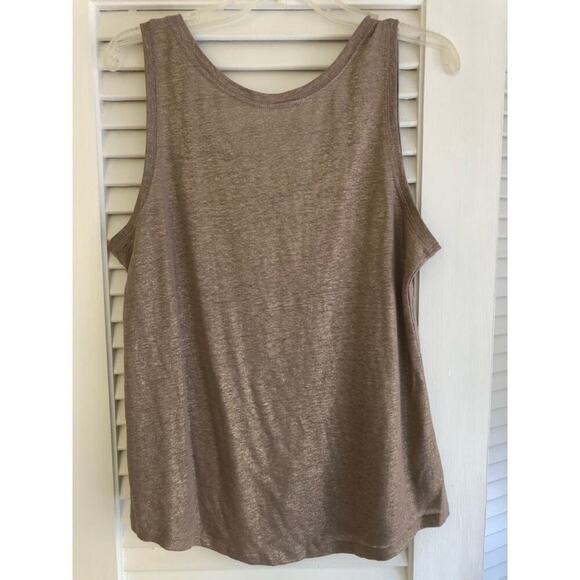 Loft linen shimmer tank - Picture 3 of 5